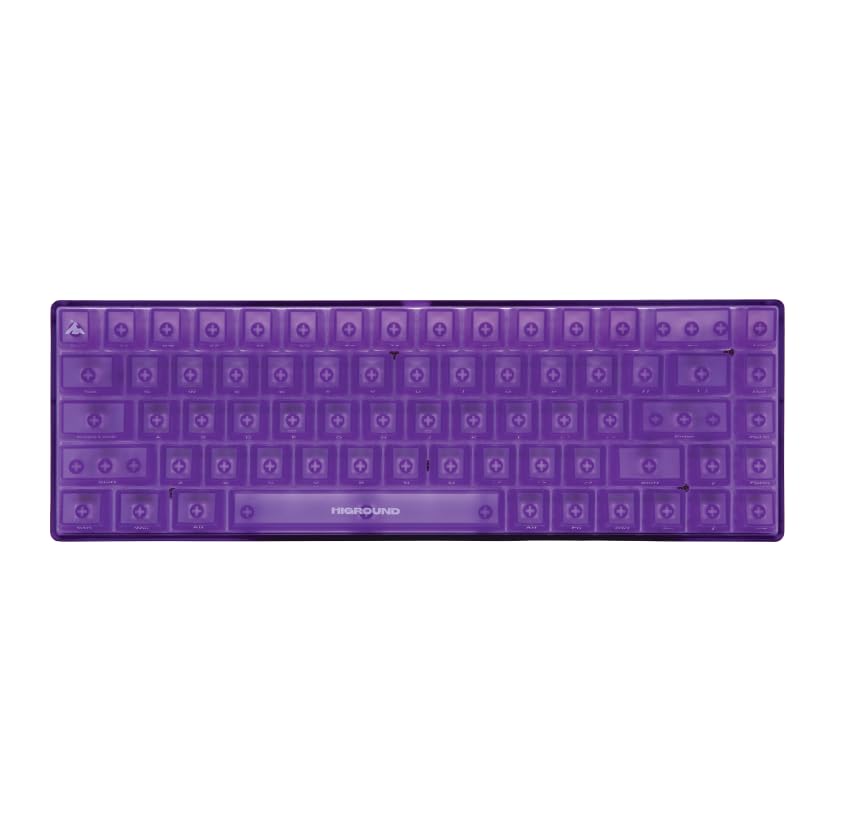 Buy Higround Crystal Amethyst Basecamp 65 Mechanical Keyboard, White