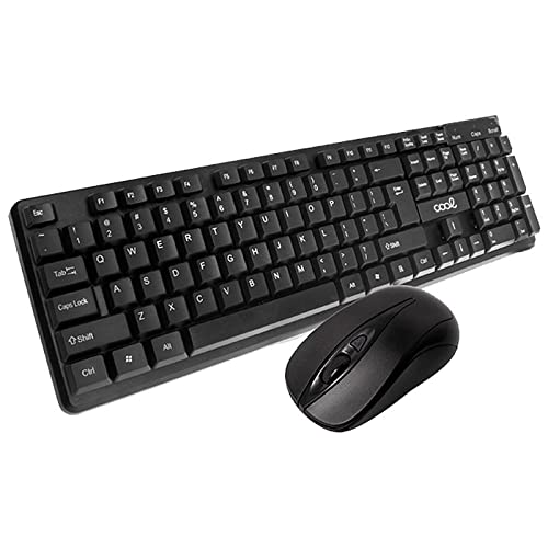 Pack Clavier Espagnol USB Sans Fil et Souris Cool California pour PC