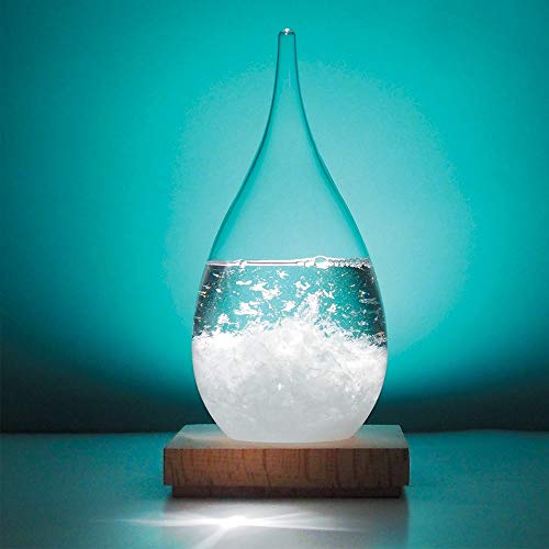 Baromètre tempête goutte salon pour décorer une table basse moderne