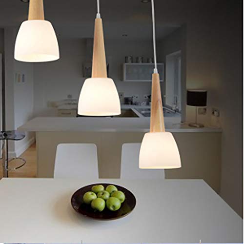 Lámpara de bar E14 con iluminación nórdica de techo para dormitorio 3