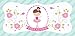 CardWheels 12 Einladungskarten Ballerina + 13 Aufkleber Gratis - Mädchen Party Einladung Ballett Tanz