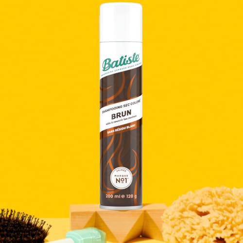 Batiste Trockenes Shampoo, braune Farbe, erfrischt das Haar und bringt Volumen, Farbpuder, langanhaltend, absorbiert überschüssiges Talg… – Ansicht 3