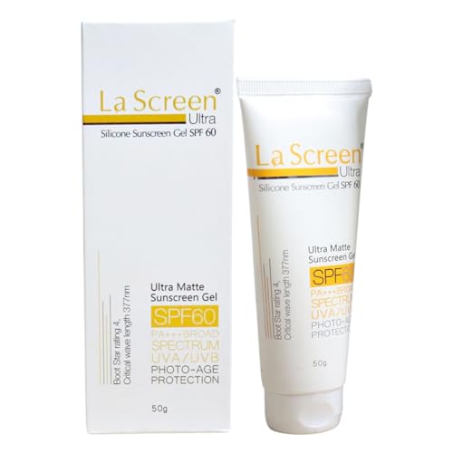 Image of La Screen Ultra Silicone Sunscreen Spf 60 P+++ - Tube of 50g Gel