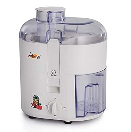 Volmax Electric Juicer White Colour