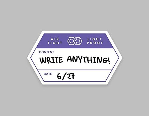 Miniatura 6 de Infinity Jars Tarro de vidrio vacío recargable con tapa de rosca de 6.8 fl oz (6.76 fl oz) estilo cosmético ultravioleta, paquete de 10 unidades