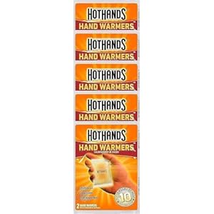 HotHands Hand Warmers, 10 count (5 pack with 2 warmers per pack)