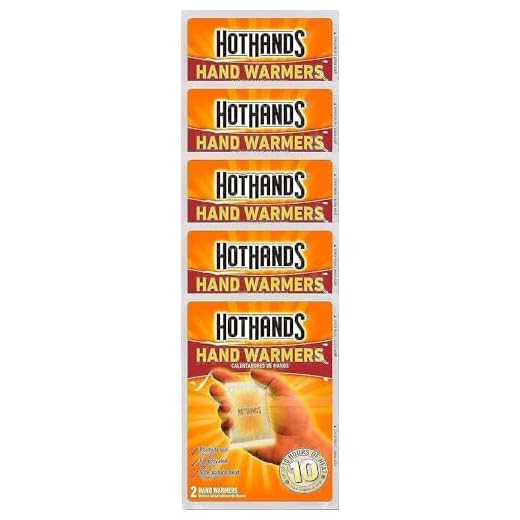 HotHands Hand Warmers, 10 count (5 pack with 2 warmers per pack)