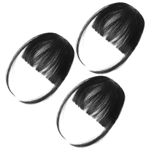 PLAFOPE �N���b�v�I���o���O�X�w�A�G�N�X�e���V���� 3PCS �t�F�C�N�o���O�X�w�A�s�[�X ���f�B�[�X �G�A�o���O�X�E�B�b�O �X�^�C���b�V�����b�N