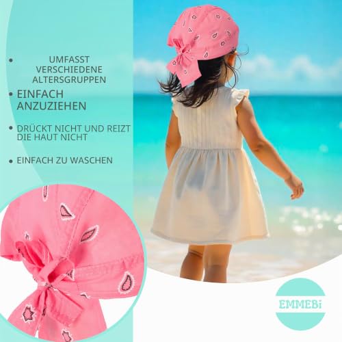 EMMEBi bandana baby kinder mädchen baumwolle (Königlich)