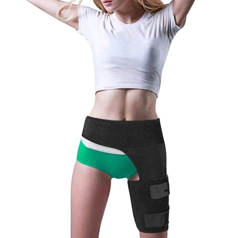 Faja de cadera y muslo con soporte para isquiotibiales y cuádriceps miniatura 6