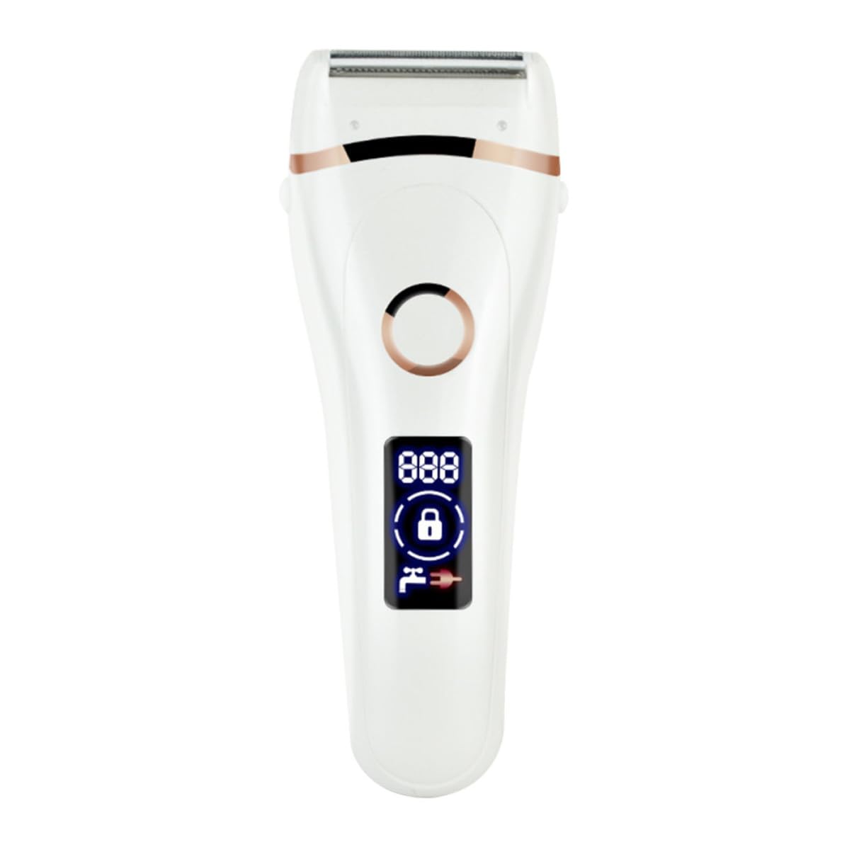 OSALADI Elektrischer Haartrimmer Damenhaarrasierer mit 600mah Akku Ergonomisches Abs Gehäuse und Komfortabler Griff für Effektive Haarentfernung