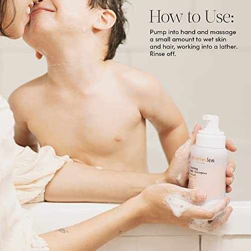 Evereden Foaming Baby Shampoo And Body Wash For Newborn 8.5 Fl Oz. | Clean And Unscented Baby Care | Natural And Plant Based | Non-Toxic And Fragrance Free #TOP3