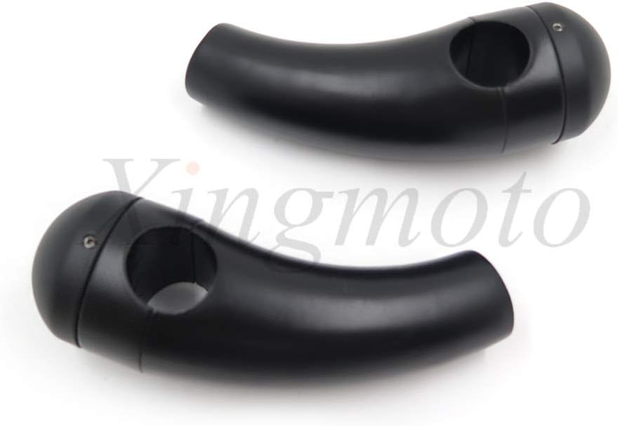 Xingmoto NBX- Motorcycle Custom Black 1" Handlebar 3.5" Risers Handlebar Risers for Compatible with Harley Davidson Softail Heritage Classic Cruisers Choppers Metrics Victory