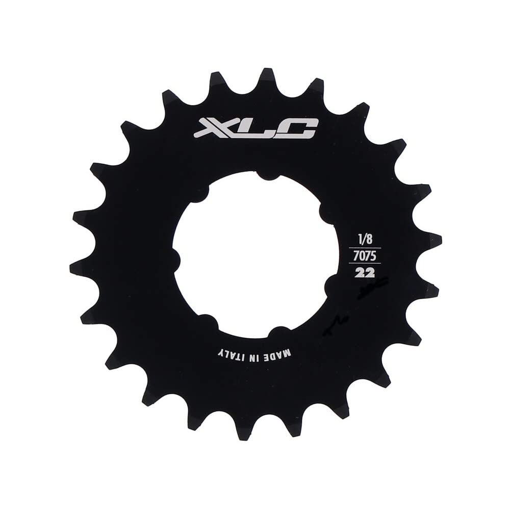 Pignon Narrow Wide 19 Dents XLC – Couronne 1 1/8 Chromée Mate, Maintien Supérieur De Chaîne Pour VTT Et Vélo