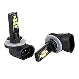 10L0L Golf Cart LED Light Headlights Bulb for Club Car DS (1999+) and (2004+) Precedent，Pack of 2