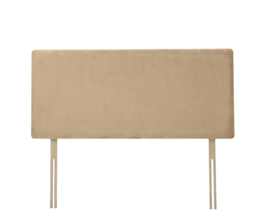 STOREX Naples Luxury Fabric Extra Padded Headboard For Bed Bedroom Furniture Size 2Ft 6 Inch/ 3Ft / 4Ft / 4Ft 6 Inch / 5Ft / 6Ft - 24 Inch Height (Mink, 24inch Height 3Ft Single)