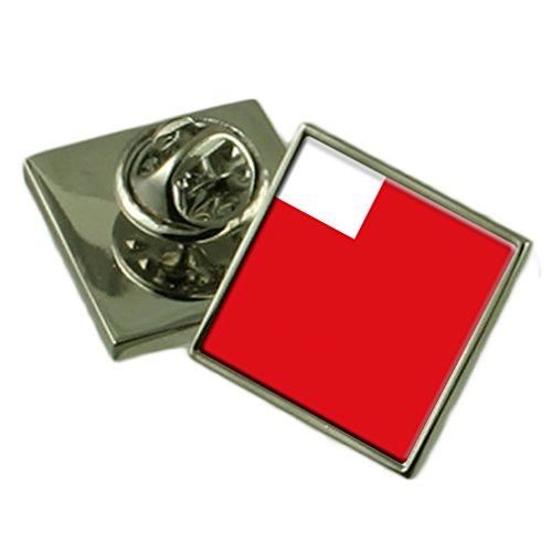 Insignia de solapa Abu Dhabi en cuadro personalizado grabado de madera y cristal