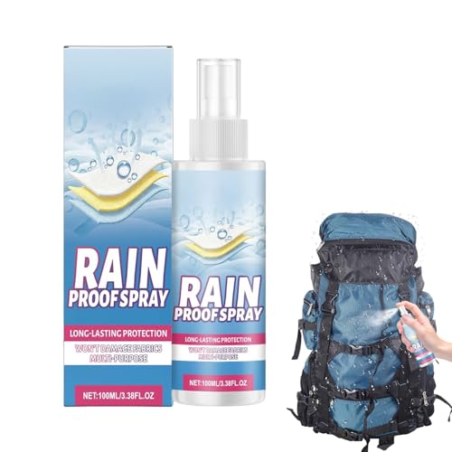 DAWCBVJQ Spray impermeabilizante de tela, removedor de manchas de 100 ml, espray impermeabilizante de lona, para ropa exterior, zapatos, chaqueta, sombrero, ropa, mochila, botas, tapicería, muebles