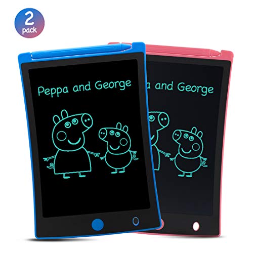 ORSEN LCD Writing Tablet 2 Pack, 8.5-inch Writing Board Doodle Board Drawing Pad
