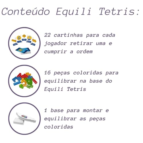 Brinquedo Jogo Caiu Perdeu Torre Madeira e Equili Tetris Familia Jogos Viagem Festa Estratégia Desaf