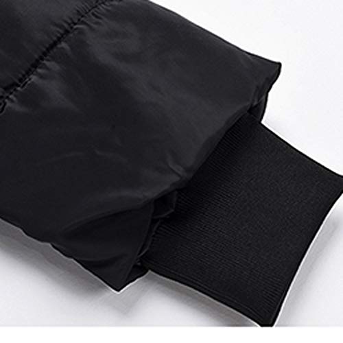 Bigfanshu Parkas para mulheres North Face Inverno Quente Grosso Agasalho Gola de Cabelo Casaco Slim