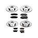 Power Stop K2385 Z23 Evolution Sport Performance 1-Click Brake Kit Front And Rear Z23 Evolution Sport Performance 1-Click Brake Kit