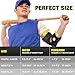 Rawxy Batters Hitters Baseball Softball Elbow Guard Forearm Guard (Black, Adult-L/XL)