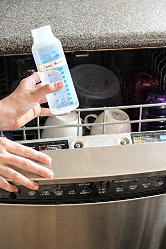 Removeable, Write-On Food Bottle Labels, Write-On, Self-Laminating, Freezer Safe Waterproof Kids Name Labels For Baby Bottles, Sippy Cup For Daycare School, Dishwasher Safe (Simply Colors, Set Of 2) #TOP4