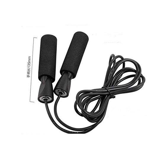 Cuerda para saltar en casa y boxeo ejercicio aeróbico con cable ajustable 2