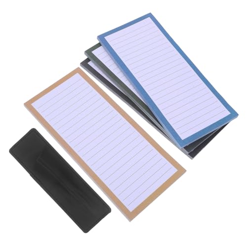 Papier lisse pour bloc-notes avec porte-stylo et aimant puissant de cuisine