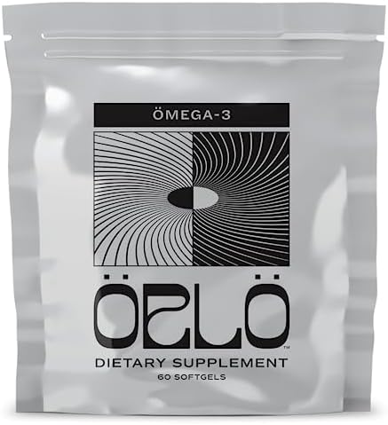 Orlo Nutrition Omega 3 – Vegan Algae EPA & DHA | 3X Active Strength - Clean Alternative to Fish Oil Supplements | Softgels for Joints, Eyes, Heart, Immune & Brain Health Support | 30 Servings