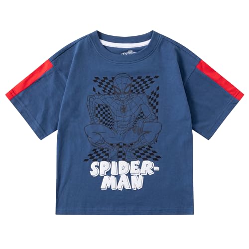Image of Marvel Spider-Man Boys 2 Piece Shirt and Shorts Set for Toddlers