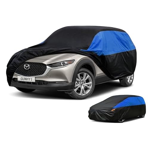 Mazda Car Cover Custom Fit Mazda CX30 CX-30 Waterproof All Weather, Lightweight Full Car Cover Outdoor Sun UV Rain Dust Snow Wind Protection. 11 Mazda CX-30 11 Mazda
