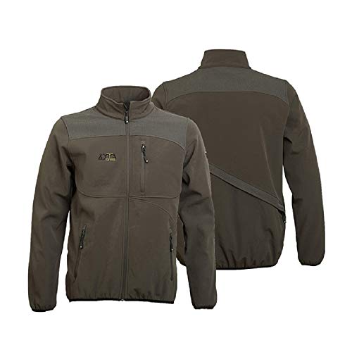 Manteau Softshell Strocker Zotto Forest vert finitions haut de gamme