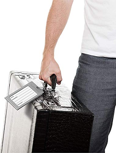 Luggage Tags Business Card Holder Tufftaag Travel Id Bag Tag In Many Color Options #TOP5