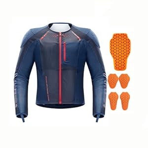 Generic HVSDACHDA Niebieska Kamizelka Motocyklowa X-Large