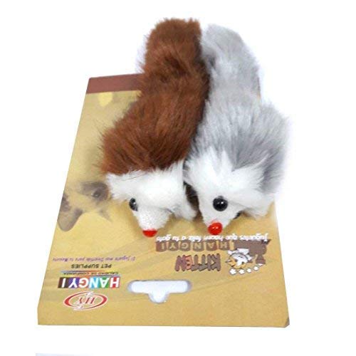 PSK PET MART Cat Mouse Toy Mouse Plush Toy Interactive Cartoon Pet Funny Toys Cat Toys for Kittens (Color May Vary, Pack of One Pair). (B08H18B4XV) Amazon Price History, Amazon Price Tracker