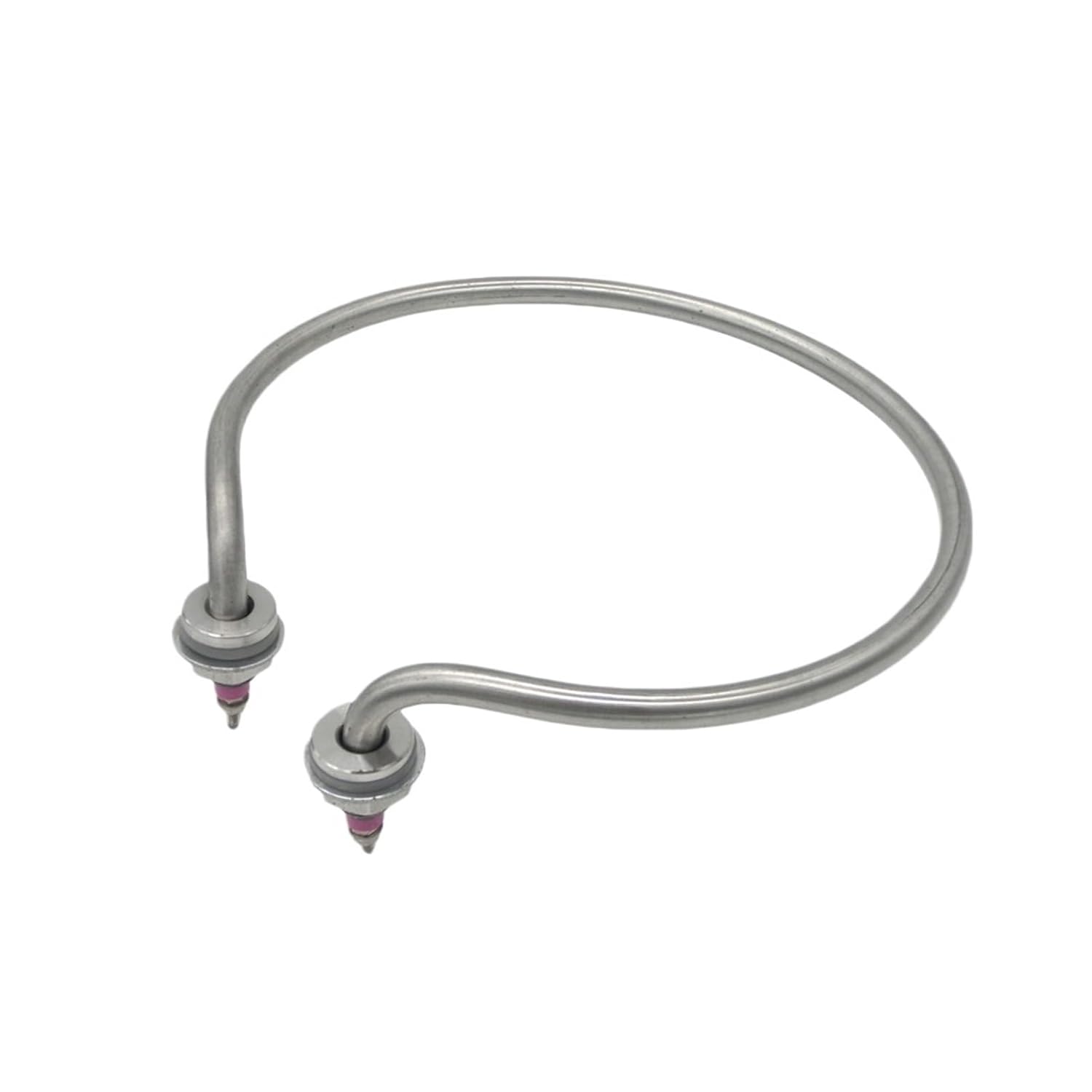 304SUS/Copper Electric Heat Tube for Electric Barrel,Racket Type220mm Circle Diameter Bucket Water Heating 220V 2KW(Type D Bend Head)