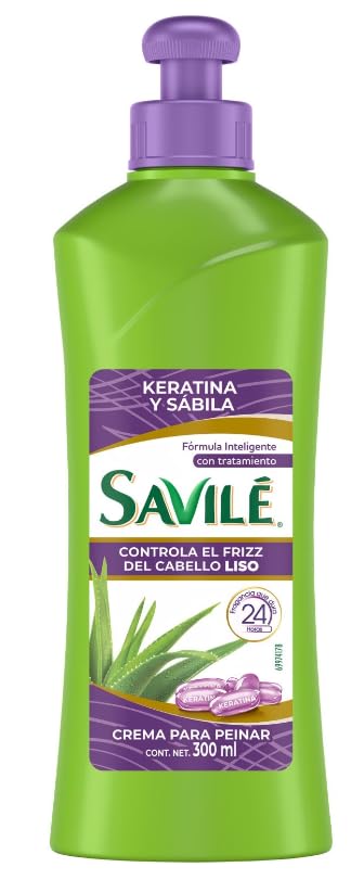 Savile Liso Keratina Cr/Peinar 300ml /with a comb