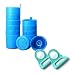 EVNEED 20 Pack Non Spill Cap Anti Splash Bottle Caps Reusable for 55mm 3 and 5 Gallon Water Bottle with 2 pcs Water Bottle Handle