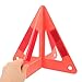 Amosfun Reflective Road Safety Kit Triangle Warning Sign for Car Emergency Roadside Assistance Portable Durable Safety Triangles