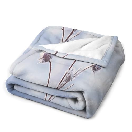 Couverture en micro polaire légère chaude anti-frisson pour grand lit