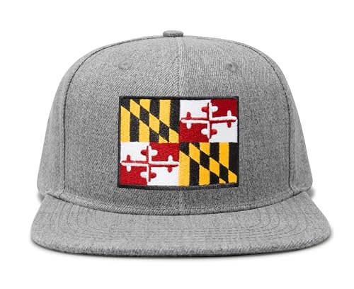 Image of International Tie State Hat for Men and Women, Adjustable Snapback Trucker Baseball Cap with Embroidered Patch