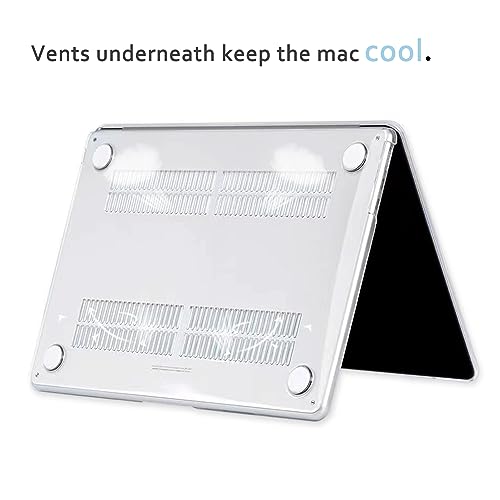 Capa transparente para MacBook Pro de 14 polegadas M4 M3 M2 M1 A3112 A3185 A3401 A2918 A2992 A2779 A