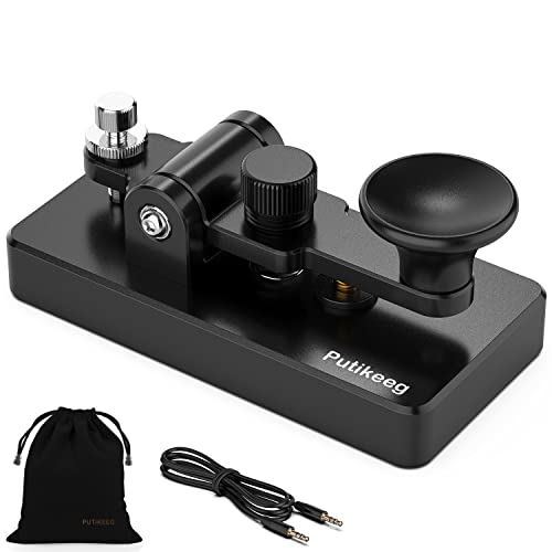 CW Morse Code Straight Key Return is Adjustable as is The Contact Gap Comfortable to