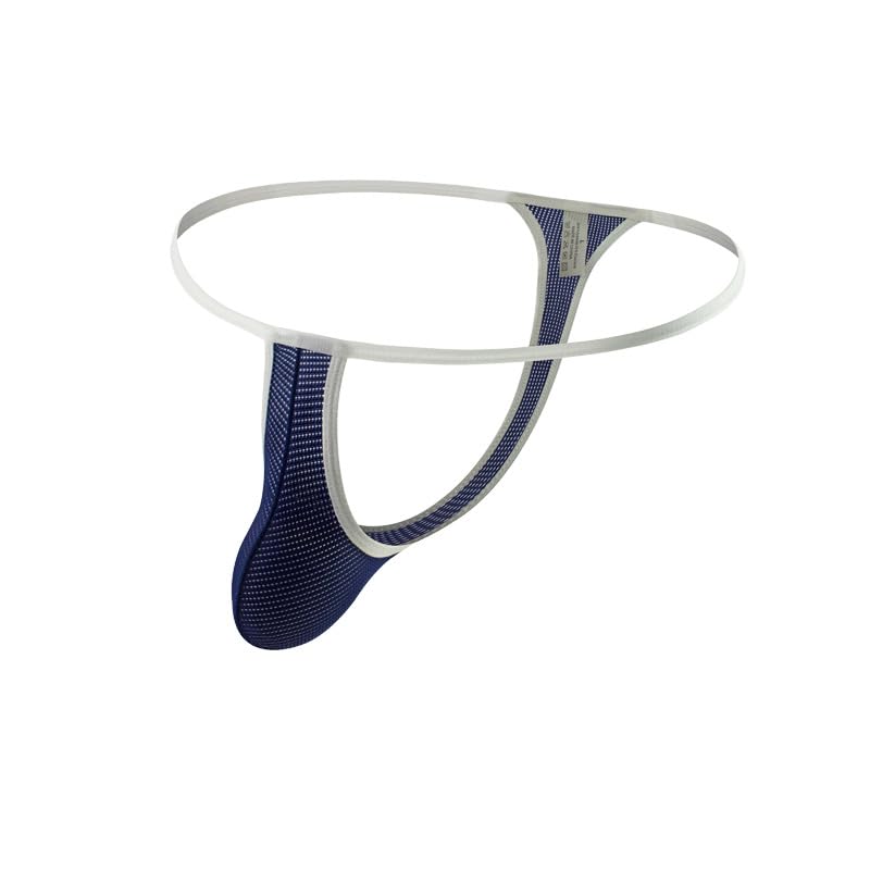 Sexy Low Rise Thongs for Men Breathable Mesh G-String Underwear