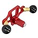 Router Plane for Woodworking | Adjustable Depth Aluminum Alloy Handheld Grooving Tool | Single Line Right Angle Planing/Slotting/Trimming | High Carbon Steel Cutter, 46x12mm