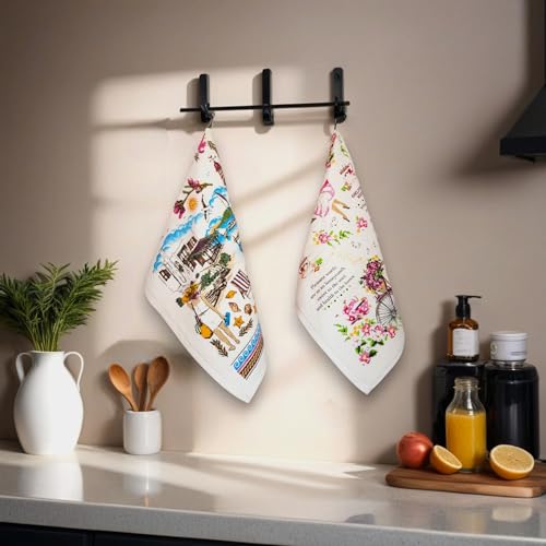 Anupu Home Luxurious Soft And Absorbent Turkish Cotton Kitchen Hand Towels, Perfect Decor For Kitchen And Bar, Ideal Housewarming Gift, Spring Dish Towels 12''X 20'' Set Of 2 thumb #1