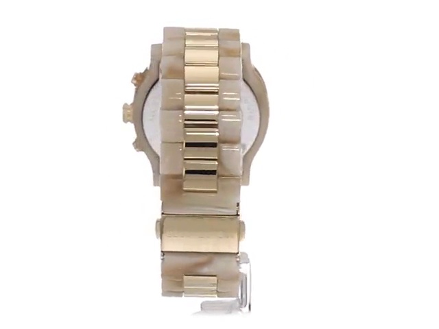 Michael Kors Women\'s MK5139 Horn Gold Runway Watch Ore Michael Kors Women main image 4