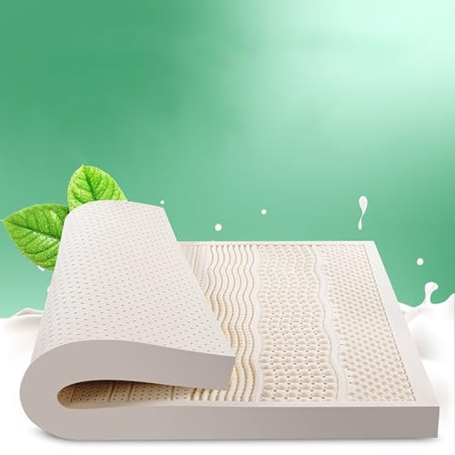 Colchón de látex orgánico de alta densidad con funda premium de 90x190 2